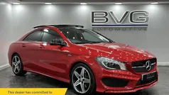 Red Used 2016 Mercedes CLA250 AMG Sedan | £14,994 (Fair price)