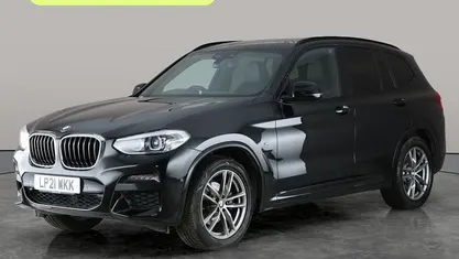 Used BMW X3 M Sport 190 HP (139 kW) 2021 Black SUV