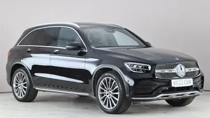 Second-hand Mercedes GLC220 AMG Line Premium 194 CP (142 kW) 2022 Negru Break