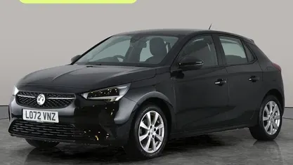 Used Vauxhall Corsa Design Edition 75 HP (55 kW) 2022 Black Hatchback