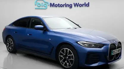 Used BMW i4 M Sport 250 kW (340 HP) 2023 Blue Sedan