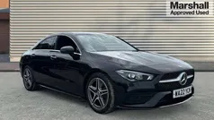 Black Used 2022 Mercedes CLA200 AMG Line Premium Coupe | £25,909 (Fair price)