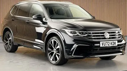 Used VW Tiguan Allspace R-line 150 HP (110 kW) 2022 Black SUV