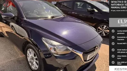 Second-hand Mazda 2 105 CP (77 kW) 2016 Albastru Hatchback