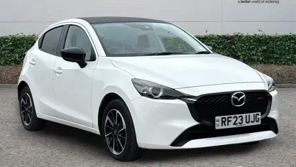 Used Mazda 2 Homura-Aka 116 HP (85 kW) 2023 White Hatchback