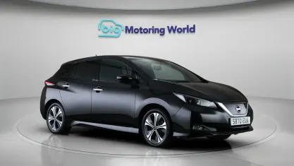 Used Nissan Leaf N-Connecta 110 kW (150 HP) 2021 Black Hatchback