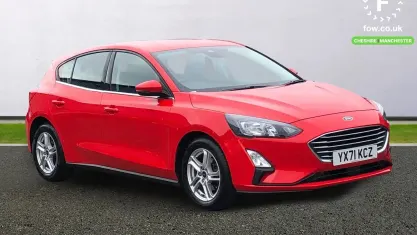 Used Ford Focus Zetec 125 HP (91 kW) 2021 Red Hatchback