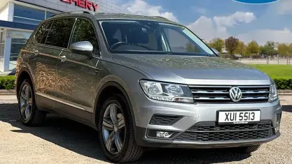 Used VW Tiguan Allspace Match 150 HP (110 kW) 2021 Silver SUV