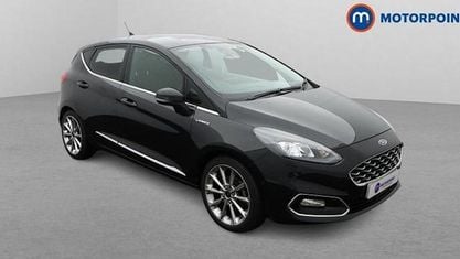 Używany Ford Fiesta Vignale 125 KM (91 kW) 2021 Czarny Hatchback