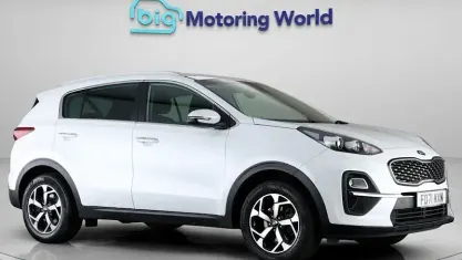 Used Kia Sportage 136 HP (100 kW) 2021 White SUV