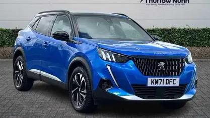 Used Peugeot 2008 GTi 110 HP (80 kW) 2021 Blue SUV