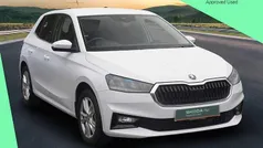 Moon white metallic Used 2024 Skoda Fabia SE L Hatchback | £18,845 (Fair price)