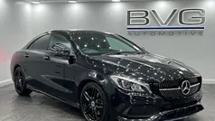 Black Used 2017 Mercedes CLA220 AMG line Sedan | £12,494 (Fair price)