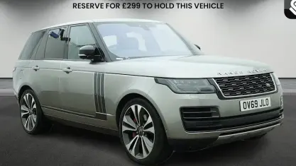 Used Land Rover Range Rover SVAutobiography 566 HP (416 kW) 2019 Grey SUV