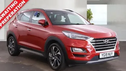 Used Hyundai Tucson Premium SE 177 HP (130 kW) 2019 Red SUV