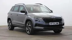 Graphite grey metallic Used 2024 Skoda Karoq SportLine SUV | £25,800 (Fair price)