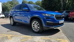 Blue Used 2022 Skoda Kodiaq SE SUV | £23,262 (Fair price)
