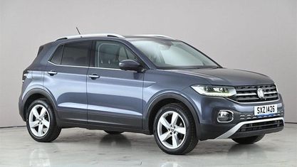Usado VW T-Cross SEL 110 HP (80 kW) 2022 Cinzento SUV