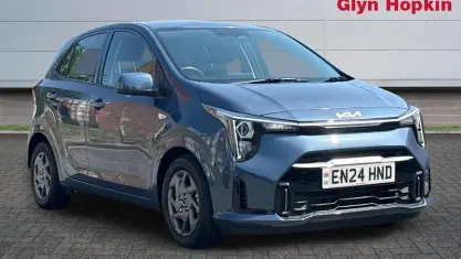 Used Kia Picanto 63 HP (46 kW) 2024 Blue Hatchback