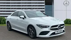 White Used 2021 Mercedes CLA180 AMG Line Premium Sedan | £22,955 (Fair price)