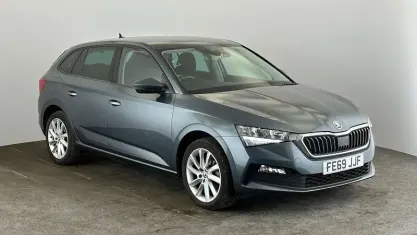 Used Skoda Scala SE L 116 HP (85 kW) 2019 Grey Hatchback