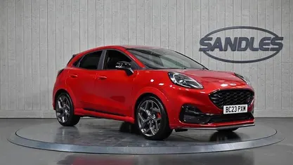 Red Used 2023 Ford Puma ST Hatchback | £17,599 (Fair price)