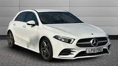 White Used 2018 Mercedes A200 AMG Line Premium Hatchback | £14,795 (Fair price)