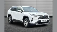 White Used 2020 Toyota RAV4 Hybrid Design SUV | £20,850 (Fair price)