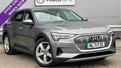 Grey Used 2021 Audi e-tron Design SUV | £16,490 (Good price)