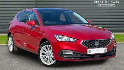 Used Seat Leon XCELLENCE 131 HP (96 kW) 2022 Red Hatchback