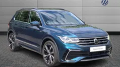 Blue Used 2021 VW Tiguan R-line SUV | £28,458 (Fair price)