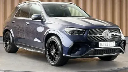 Used Mercedes GLE450 AMG AMG line 367 HP (269 kW) 2023 Blue SUV