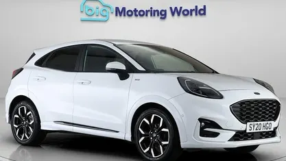 Used Ford Puma ST-Line X 155 HP (114 kW) 2020 White SUV