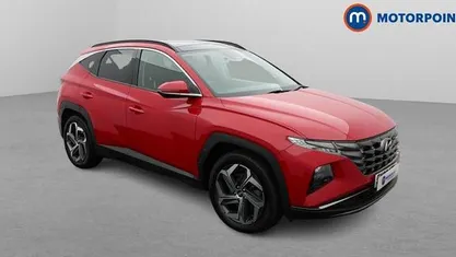 Red Used 2023 Hyundai Tucson Ultimate SUV | £23,249 (Fair price)