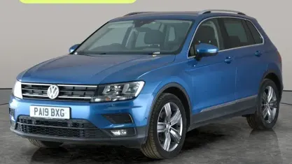 Usado VW Tiguan Match 150 CV (110 kW) 2019 Azul SUV