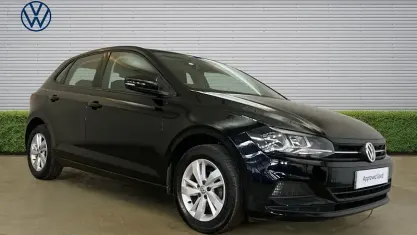 Begagnad VW Polo Edition 95 HK (69 kW) 2019 Svart Halvkombi