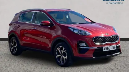 Used Kia Sportage 174 HP (127 kW) 2020 Red SUV