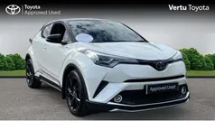White Used 2019 Toyota C-HR SUV | £18,611 (Fair price)