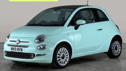 Used Fiat 500 Lounge 69 HP (50 kW) 2019 Green Hatchback