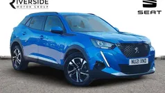 Vertigo blue Used 2021 Peugeot 2008 Allure Premium SUV | £15,990 (Fair price)