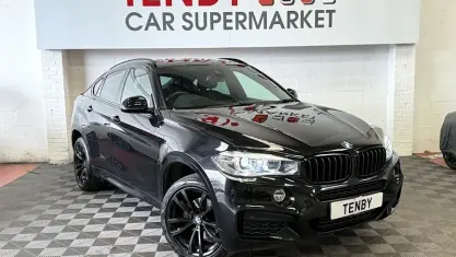 Used BMW X6 M Sport 258 HP (189 kW) 2018 Black SUV