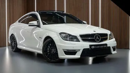 White Used 2014 Mercedes C63 AMG AMG Edition 1 Coupe | £26,995 (Fair price)
