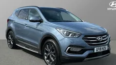 Blue Used 2018 Hyundai Santa Fe SUV | £21,837 (Good price)