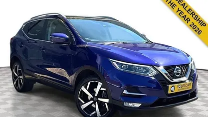 Begagnad Nissan Qashqai Tekna 131 HK (96 kW) 2018 Blå SUV