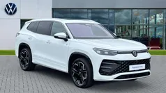 Pure white Used 2025 VW Tayron R-line SUV | £47,909 (Fair price)