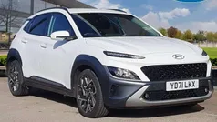 White Used 2021 Hyundai Kona Premium SUV | £16,591 (Fair price)