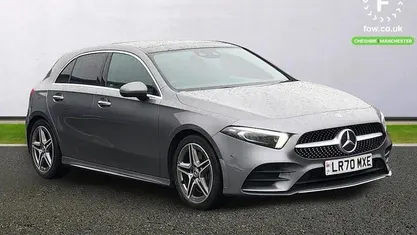 Used Mercedes A250 AMG Line Premium Plus 224 HP (164 kW) 2020 Grey Hatchback