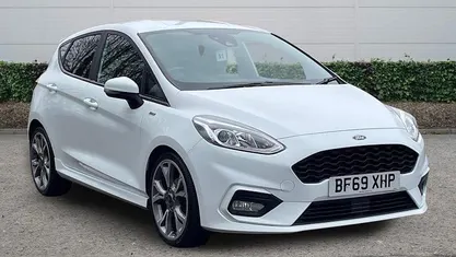 Used Ford Fiesta ST-Line X 140 HP (102 kW) 2019 White Hatchback