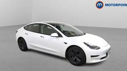 Used Tesla Model 3 Standard Range 208 kW (283 HP) 2021 White Sedan