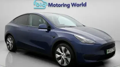 Used Tesla Model Y Long Range AWD 378 kW (514 HP) 2023 Blue SUV